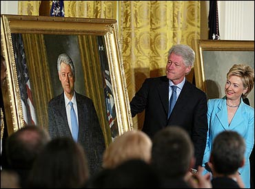President Clinton portrait