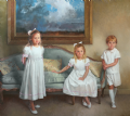 Rose, Adair & Rutledge Wall, Children of Benjamin and Jaime Wall
Spartanburg, South Carolina
Oil on canvas