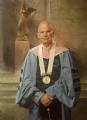 Dr. James Moeser, Chancellor
University of North Carolina at Chapel Hill
Chapel Hill, North Carolina
Oil on canvas