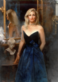 Mrs. William J. Armfield IV 
Greensboro, North Carolina
Oil on canvas 56" x 40"