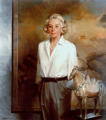 Mrs. Nelson A. Rockefeller, Sr.
 Pocantico Hills, New York
Oil on canvas 50" x 44"