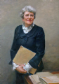 Roberta Karmel, Retired President
Practicing Law Institute College
Practicing Law Institute, New York, New York
Oil on canvas 42" x 32"