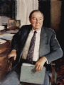 Joseph Allbritton, Chairman & CEO
Riggs National Bank, Washington, D.C.
Oil on canvas 39" x 28"