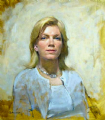 Anne Benson
Oil on canvas 24" x 22"