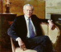 Jerome Hyman, Former President
Practising Law Institute, New York, New York
Oil on canvas