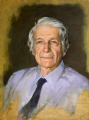 Dr. Robert Neil Butler, Professor
Columbia University, New York City, New York
Oil on canvas 20" x16"