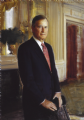The Honorabble George Herbert Walker Bush
41st President of the United States 1989 - 1993
Smithsonian Institution, National Portrait Gallery
Funds provided by Mr. and Mrs. Robert E. Krueger
Oil on canvas 49 1/4" x 34 1/8"