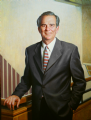 Gregory Howard Williams, Dean
Law School, Ohio State University, Columbus, Ohio
Oil on canvas 44" x 34"