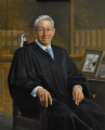 The Honorable Jack Jacobs
Justice, Delaware State Supreme Court
Dover, Delaware
Oil on linen 36" x 48"