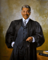 The Honorable Conrad Mallett
Chief Justice, Michigan State Supreme Court
Oil on linen 56" x 44"