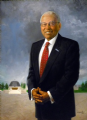 Dr. Norman Christopher Francis
Former President, Xavier University of Louisiana
Smithsonian Institution, National Portrait Gallery
Oil on linen 47" × 34"