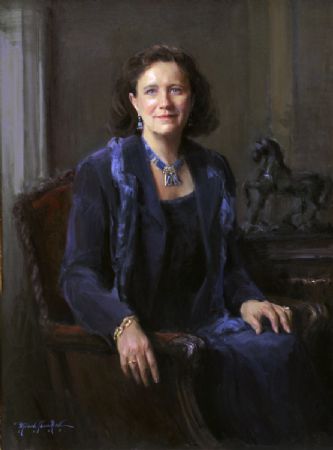 Dr. Louise Strang
Thompson Station, Tennessee
Oil on canvas 48″ x 36″